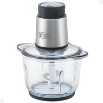 Processador de Alimentos BLACKDECKER MP300G Com Tigela de Vidro 2L 300W 110V Processador de Alimentos BLACKDECKER MP300G Com Tigela de Vidro 2L 300W 110V