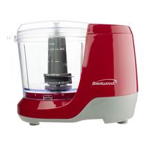 Processador de Alimentos Brentwood MC-109R 1,5 Copos 100W Vermelho Processador de Alimentos Brentwood MC-109R 1,5 Copos 100W Vermelho