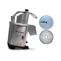 Processador de Alimentos Corte Fatias 8mm e Cubos 8mm PA7 PRO 8x8x8mm (Pequeno) Bivolt - Skymsen Processador de Alimentos Corte Fatias 8mm e Cubos 8mm PA7 PRO 8x8x8mm (Pequeno) Bivolt - Skymsen