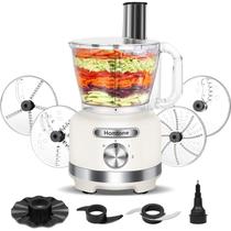 Processador de alimentos Homtone 16 xícaras 600 W, 3 velocidades, 7 lâminas