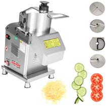 Processador de Alimentos Industrial 7 Discos Inox Disco de Cubo 8 mm e suporte para discos inclusos Bivolt BM125 Bermar