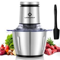 Processador de Alimentos LinkChef 2L 600W - 8 Xícaras e 4 Lâminas de Aço Inoxidável