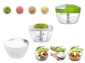 Processador De Alimentos Manual Com 3 Lâminas Triturador - Gloss Store