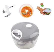 Processador De Alimentos Manual Mini Triturador 3 Lâminas Alho Cozinha Churrasco Processador De Alimentos Manual Mini Triturador 3 Lâminas Alho Cozinha Churrasco