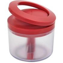 Processador de Alimentos Manual Triturador Moedor KitchenAid Base Antiderrapante Lâminas Aço Inox