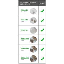 Processador de Alimentos PA-14-N Skymsen - 6 Discos