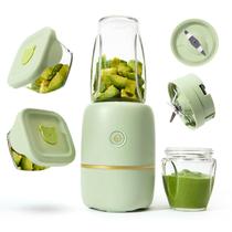 Processador de Alimentos para Bebês Kwiplee Bubble Blender 200W com Copos de Vidro Processador de Alimentos para Bebês Kwiplee Bubble Blender 200W com Copos de Vidro