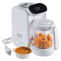 Processador de Alimentos para Bebês VEVOR 430W - 5 em 1 com Recipiente Tritan 750ml