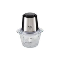 Processador de Alimentos Philco Inox Glass Pps01I 350W Inox 220V