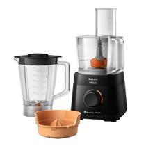 Processador de Alimentos Philips Walita RI7300, 3 Acessórios, 2 Velocidades, 600W, Preto Processador de Alimentos Philips Walita RI7300, 3 Acessórios, 2 Velocidades, 600W, Preto