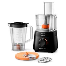 Processador de Alimentos Philips Walita Ri7301 Preto 4 acessórios 2 velocidades