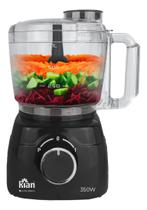 Processador De Alimentos Turbo 350w Kian Preto 220v