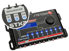 Processador De Áudio Crossover Stetsom STX2848 Digital Equalizador 2 Canais