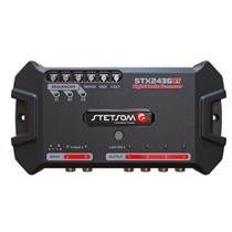 Processador de Áudio Digital Stetsom Stx2436bt Equalizador Crossover Limiter Bluetooth STX2436 BT