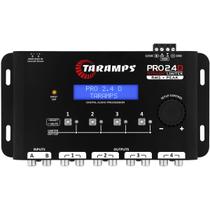 Processador de Audio Digital Taramps Pro 2.4D Dynamic Peak Limiter RMS e Pico Crossover