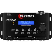 Processador de Áudio Digital Taramps Pro 2.4S 4 Vias 12 Equalizações 48dB Oitava