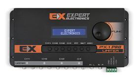 Processador de Audio Equalizador EXPERT PX1 PRO LIMITER 4 canais Crossover