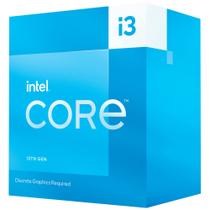 Processador de desktop Intel i3-13100F de 4 núcleos de 12 MB de cache 4,5 GHz