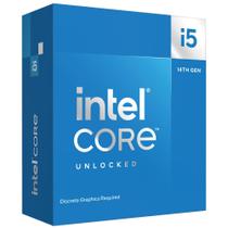 Processador de desktop para jogos Intel Core i5-14600KF 14C/20T