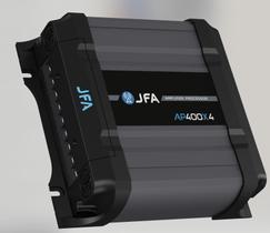 Processador e amplificador de áudio para carros e motocicletas 400Wx4 Classe D