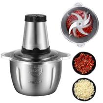 Processador e triturador de Alimentos Tigela 2l 110v Processador e triturador de Alimentos Tigela 2l 110v