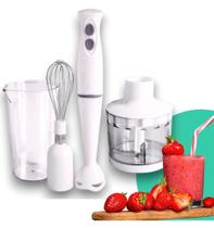 Processador e Triturador Mixer 3 Em 1 Bk-mix3fn-127v Portátil Branco