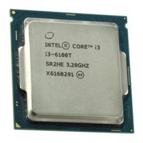Processador gamer Intel Core i3-6100T CM8066201927102 de 2 núcleos e 3.2GHz de frequência com gráfica integrada