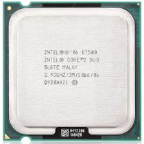 Processador Intel Core 2 Duo E7500 2,93 GHz 3 MB Socket LGA 775 OEM