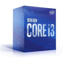 Processador Intel Core i3 10105F Box 10ªGeração LGA 1200 3.70GHz (Max Turbo 4.40GHz)S/ Vídeo Inte.
