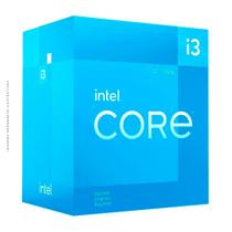 Processador Intel Core i3 12100F, 3.3GHz (4.3GHz Turbo), 12ª Geração, 4-Cores 8-Threads, LGA 1700, Com Cooler - BX8071512100F