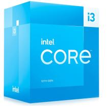 Processador Intel Core i3-13100, 4.5GHz Max Turbo, Cache 12MB, 4 Núcleos, 8 Threads, LGA 1700, Vídeo Integrado - BX8071513100