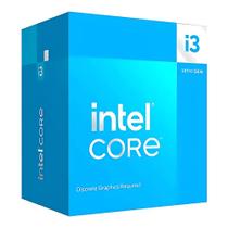 Processador Intel Core I3-14100F 14GEN LGA1700 3.5GHz 12mb