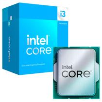 Processador Intel Core I3-14100F, 3.5GHz (4.7GHz Turbo), LGA1700, 12MB Cache, 14ª Geração