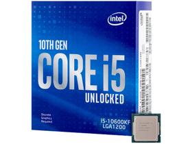 Processador Intel Core i5-10600KF 4.10GHz - 4.8Ghz Turbo 12MB
