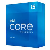 Processador Intel Core i5-11600K 11ª Geração, Cache 12MB, 3.9 GHz (4.9GHz Turbo), LGA1200 - BX8070811600K