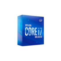 Processador Intel Core i7 10700KF, 3.80GHz (5.10GHz Turbo), 10ª Geração, 8-Cores 16-Threads, LGA 1200, S/VÍDEO, BX8070110700KF
