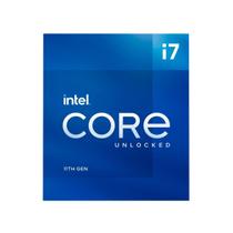 Processador Intel Core i7 11700K 11ª Geração 3.6 GHz (Máx 4.9 GHz Turbo) Cache 16MB LGA 1200 Sem Cooler - BX8070811700K