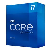 Processador Intel Core i7 11700K Box  11ª Geração Cache 16MB 3.60 GHz (Max Turbo 4.9GHz)