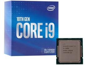 Processador Intel Core i9-10900 Box LGA 1200 10 Cores 20 Threads 2.8GHz 20MB Cache UHD Intel 630 BX8070110900