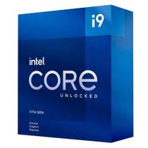 Processador Intel Core i9-11900KF 11ª, 3.5 GHz (5.1GHz ), Cache 16MB, Octa Core, 16 Threads, LGA1200