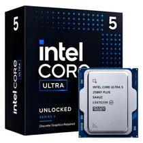 Processador Intel Core Ultra 5-250KF Plus Socket LGA 1851 18 Core 18 Threads 4.2GHz e 5.3GHz Turbo Cache 30MB