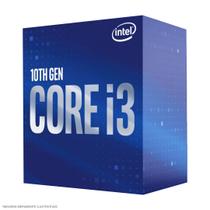 Processador Intel LGA 1200 i3-10100F 3.6GHz 6MB BOX