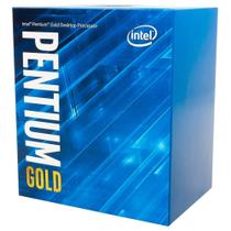 Processador Intel Pentium Gold G6400 Process, 4.00 GHz, Cache 4MB, Dual Core, 4 Threads, LGA1200 - B