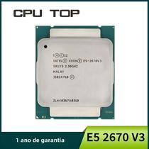 Processador Intel Xeon E5 2670 V3 - 2,3 GHz, 12 Núcleos, 120W, LGA 2011-3 Processador Intel Xeon E5 2670 V3 - 2,3 GHz, 12 Núcleos, 120W, LGA 2011-3