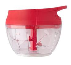 Processador Manual 480ml 3 em 1 Plástico Inox