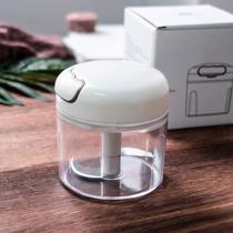 Processador Manual De Alho Tempero Legumes 2 Laminas Inox