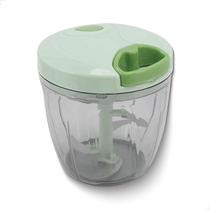 Processador Manual Picador Triturador Moedor Legumes Vegetais Frutas E Carne Com Recipiente 900 ml ZOLELE A370