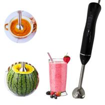 Processador Mão Mixer Portátil Ideal Bater Alimentos Rápido