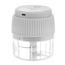 Processador Mini Triturador Fatiador De Alimentos Temperos Alho Elétrico Processador Mini Triturador Fatiador De Alimentos Temperos Alho Elétrico