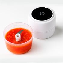 Processador Mini USB Para Alho Cebola Temperos e Legumes Prático e Potente